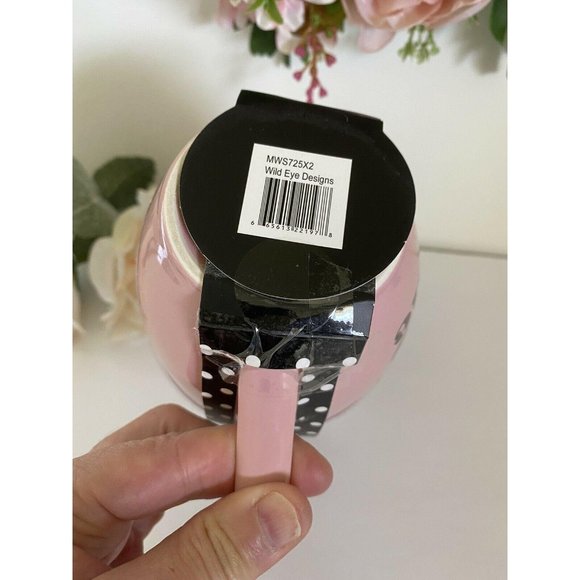 Wild Eye Designs Stemless 16oz Pink Mug Wine Set - Picture 6 of 9